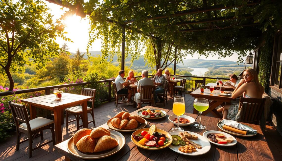 Outdoor Brunch Hudson Valley