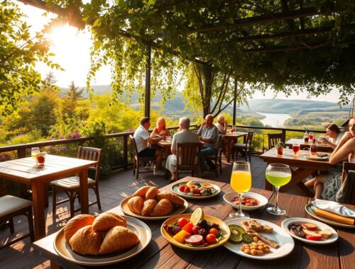 Outdoor Brunch Hudson Valley