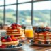 creative brunch pancakes