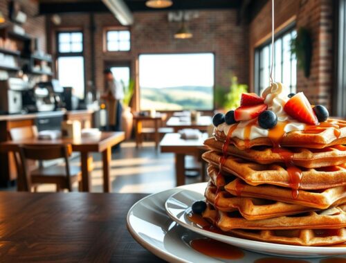 gourmet brunch waffles