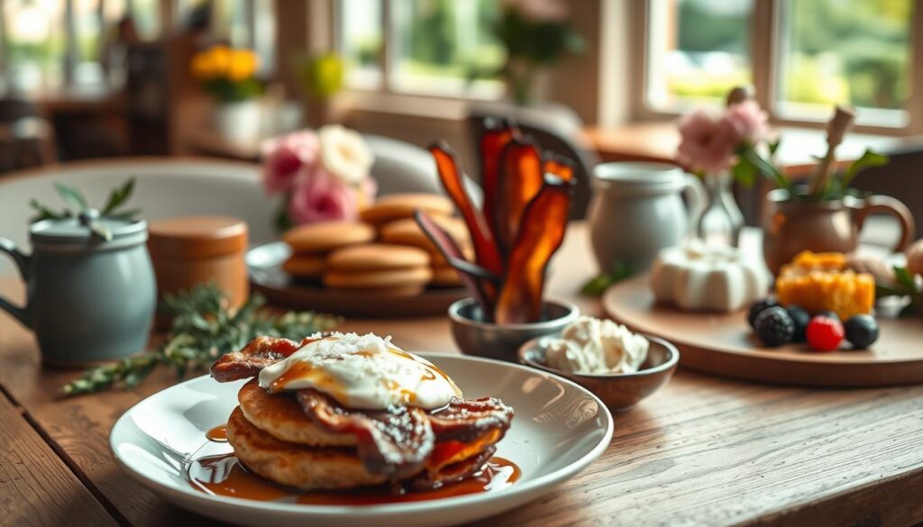 sweet salty brunch dessert pairing