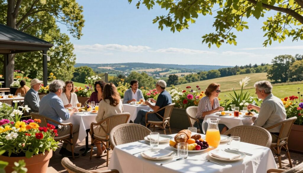outdoor brunch Hudson Valley outdoor brunch Hudson Valley