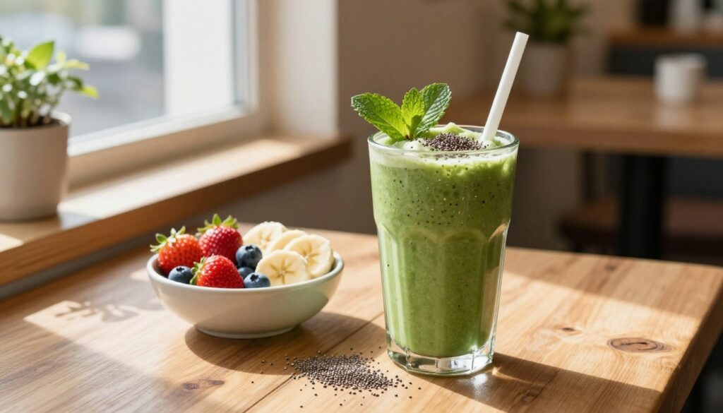 healthy brunch hudson valley protein smoothie