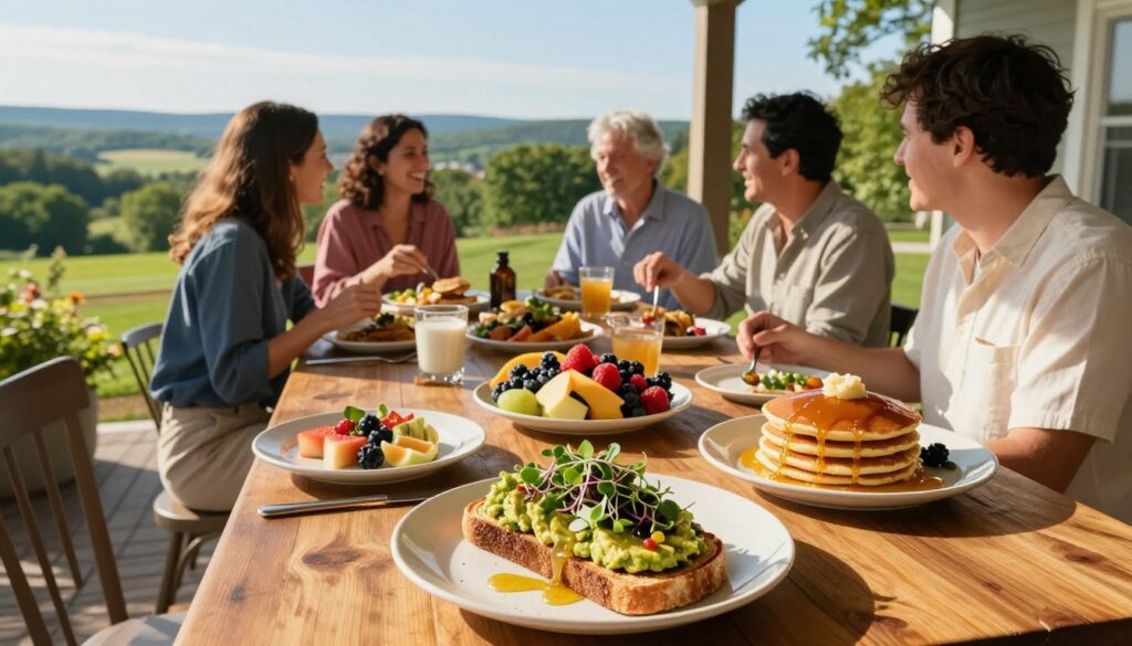 hudson valley brunch weekend balance