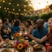 Hudson Valley patio table showing summer dining trends with local plates and glasses