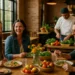 Local Sourcing in Chicago shown through a calm dining room with seasonal plates