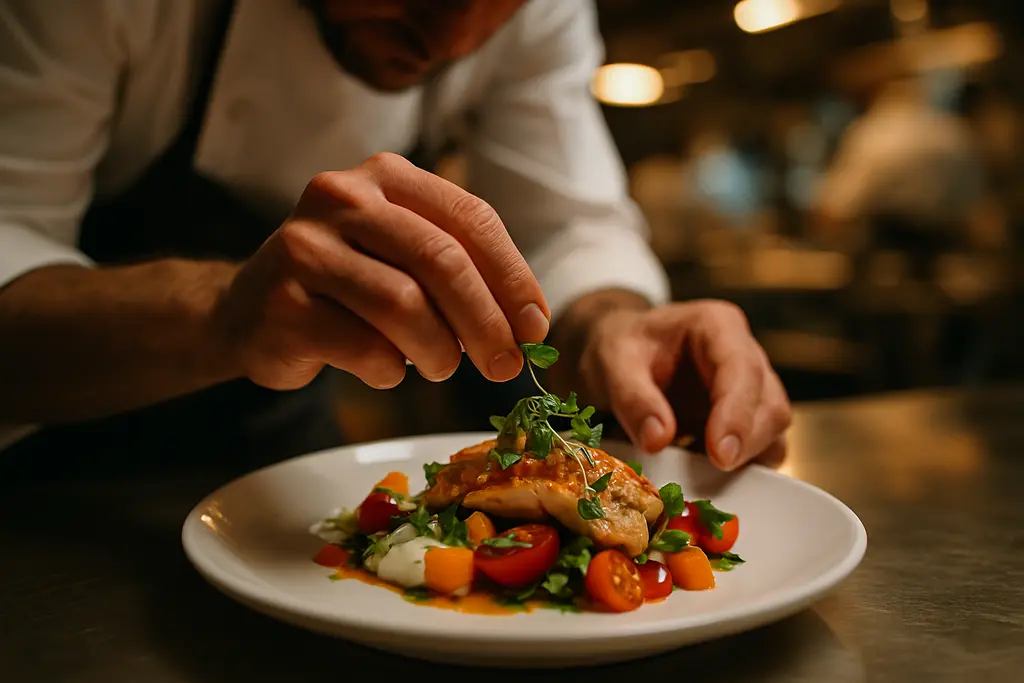 menu price increases shown through a restaurant menu, coffee cup, and brunch plate