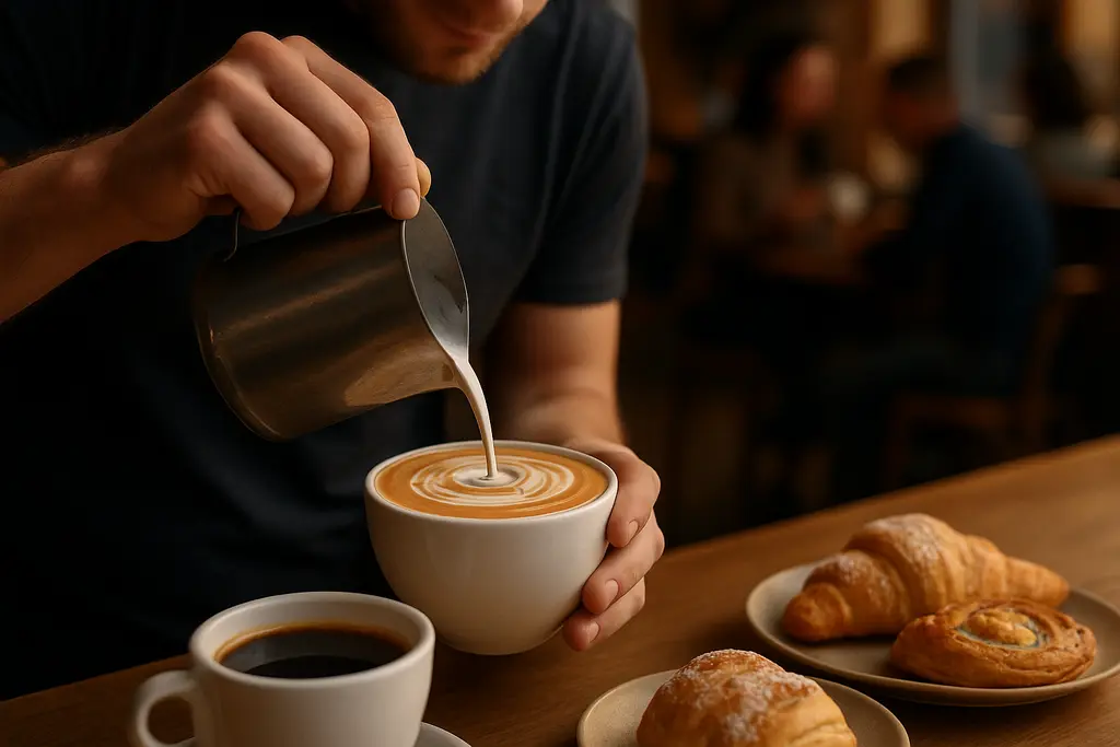 restaurant website trust checklist beside coffee and a reservation notebook